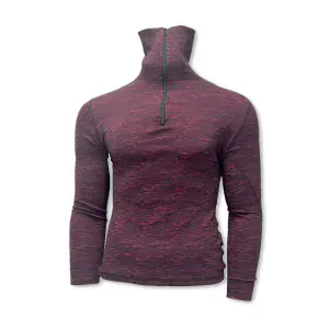 Dámská mikina rolák Moira, vínově červená Duo Design