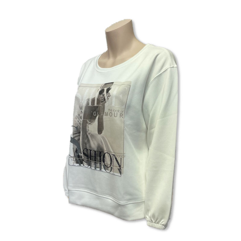 Dámská slabší mikina Monari, bílá