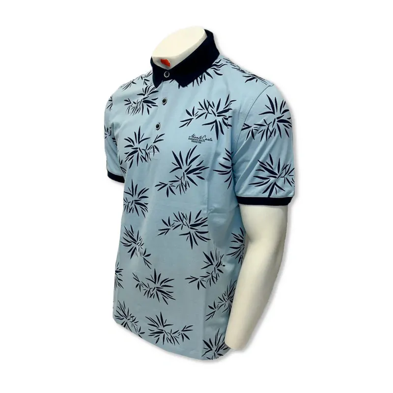 Pánské tričko Monte Carlo, světle modré