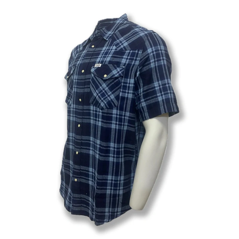 Pánská košile Wrangler, tmavě modrá