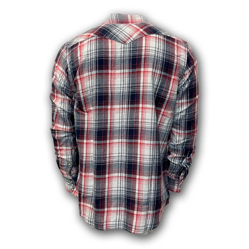 Pánská košile Wrangler, károvaná červená