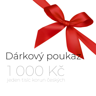 Dárkový poukaz 1 000 Kč